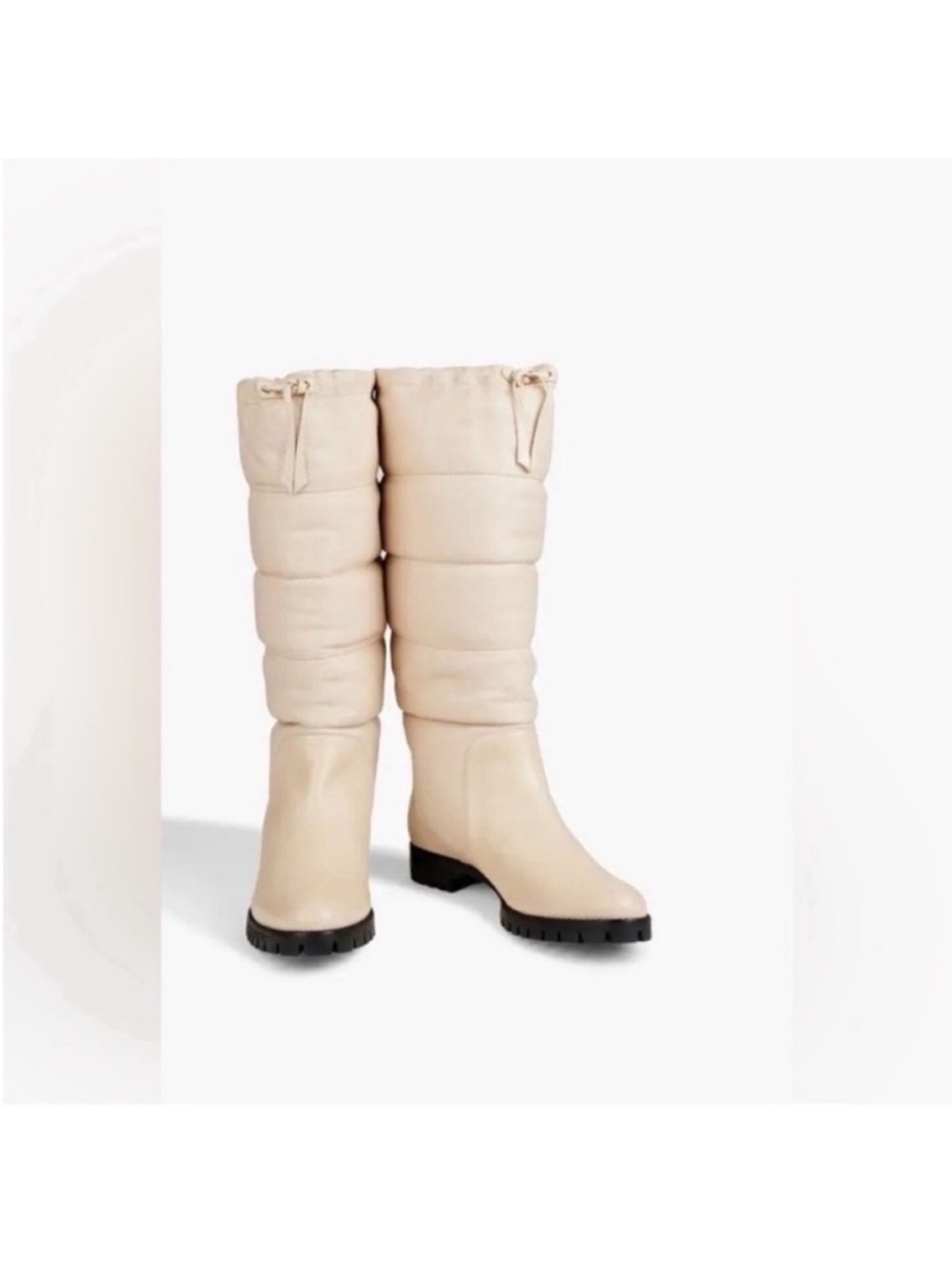 Alexandre Birman Clarita Quilted Leather Boots NWT 41.5 EU
